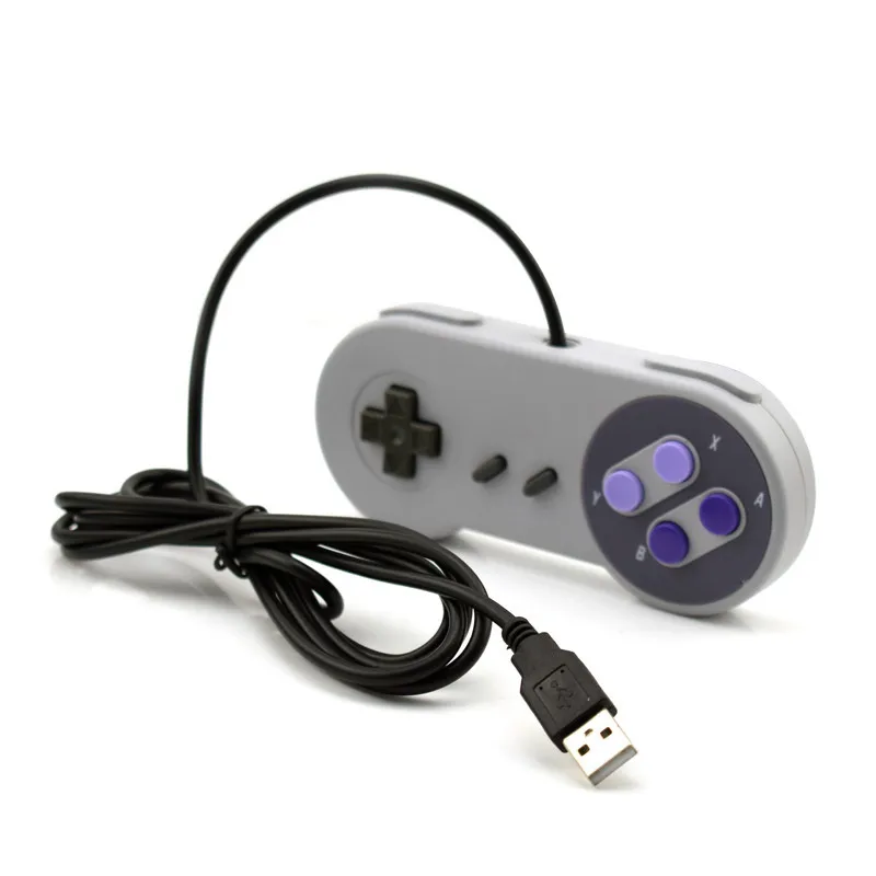 Данные лягушка USB проводной геймпад игровой контроллер игровой джойстик для nintendo SNES Игровые колодки для Windows PC MAC компьютерное управление