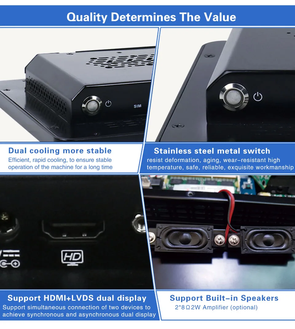 dual lan Industrial Tablet PC 10