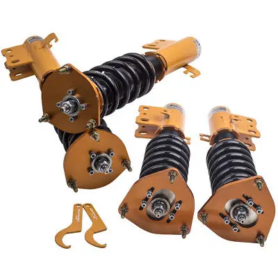 

Fully Adjustable Suspension Coilovers Kit for Subaru Forester 1998 1999 2000 2001 2002 L Wagon 4-Door Shock Absorber Struts