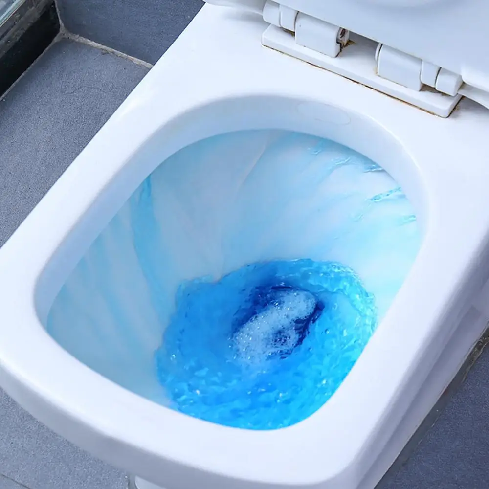 Автоматический очиститель для туалета Magic Flush Bottled Helper Blue Bubble удивительное моющее средство Быстродействующее эффективное