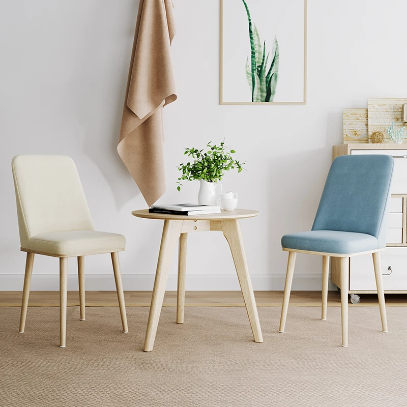 

Nordic INS Dining Chair PU Fashion Creative Modern Minimalist Furniture Table and Chair Casual Coffee Office Home Chair