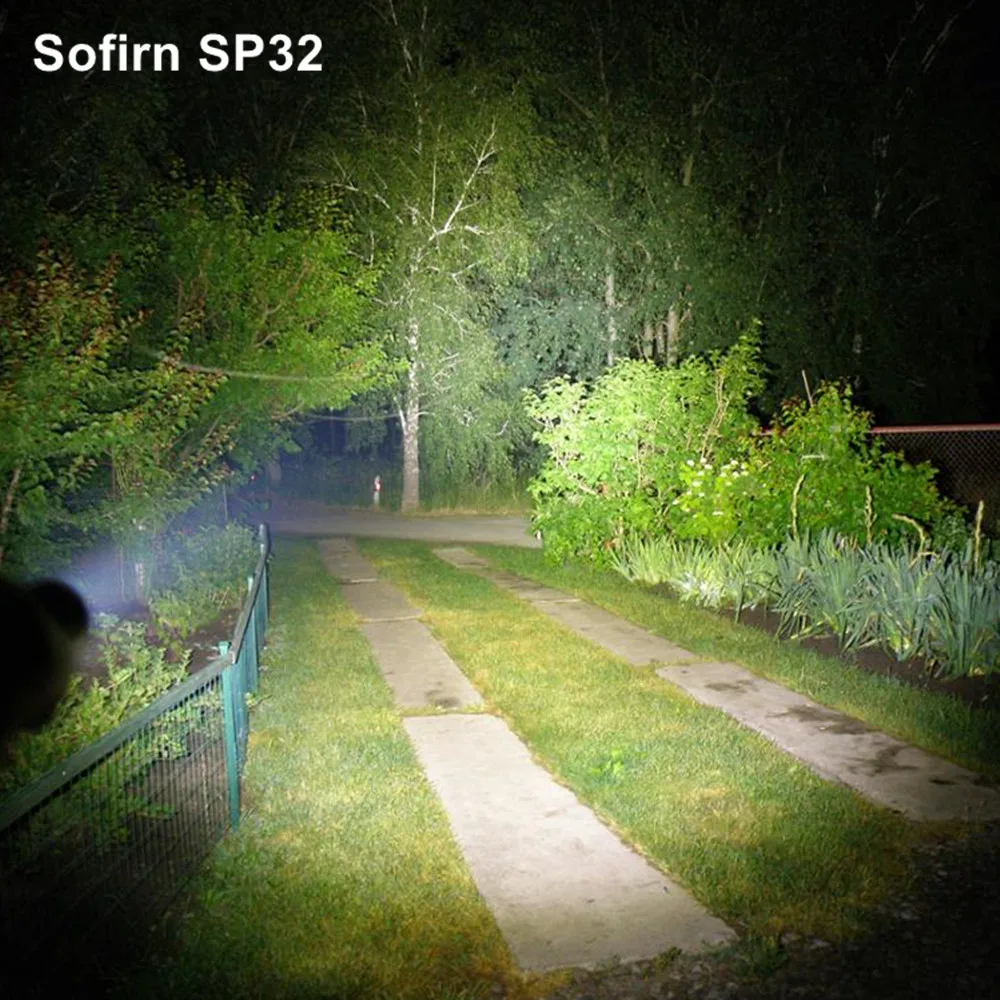 Sofirn SP32 портативный светодиодный светильник 18650 Cree XPL2 1000 Высокий люмен светодиодный фонарь светильник 6 режимов Тактический мощный фонарь