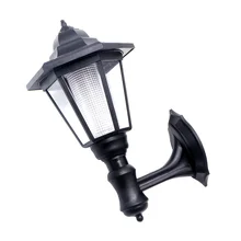 Модный светодиодный светильник на солнечной батарее, уличный водонепроницаемый энергосберегающий Ландшафтный настенный светильник для дома, сада, лужайки, пути DTT88