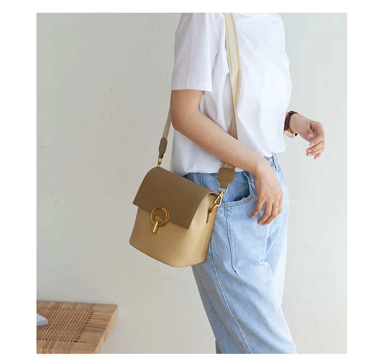 VENOF luxur, натуральная кожа, широкие ремни, сумка-мешок для женщин, сумки через плечо, модная женская кожаная сумка на плечо, сумка-мессенджер