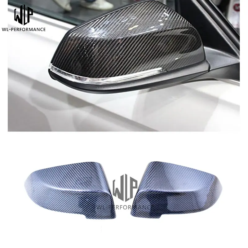 

For BMW 5 series F10 F18 Carbon Fiber Stickup type Rear View Mirror Cover Rearview Mirror car body kit 2014-UP