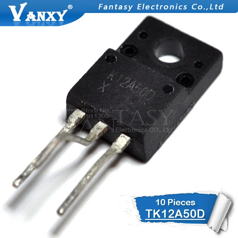 10pcs TK12A50D TO 220F K12A50D TO 220 TK12A50 TO220 New Original-in ...