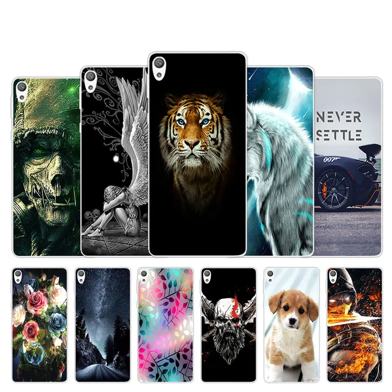 

Phone Cases 5 inch for Sony XperiaE5 Capa Ultrathin Transparent TPU for Sony E5 F3311 F3313 Soft Gel Clear Full Protection Cover