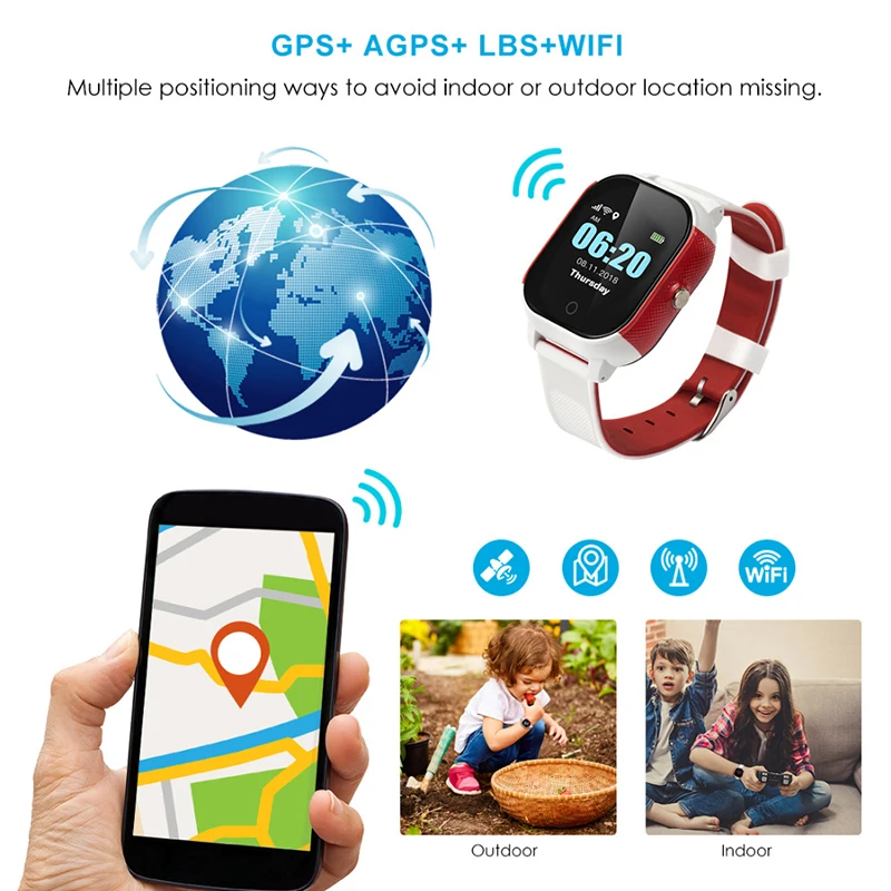 Водонепроницаемые Детские Смарт-часы IP67 с gps отслеживанием, SOS gps локатор, устройство Wi-Fi, 2G, Смарт-часы, детское приложение для отслеживания, PK Q50 Q90