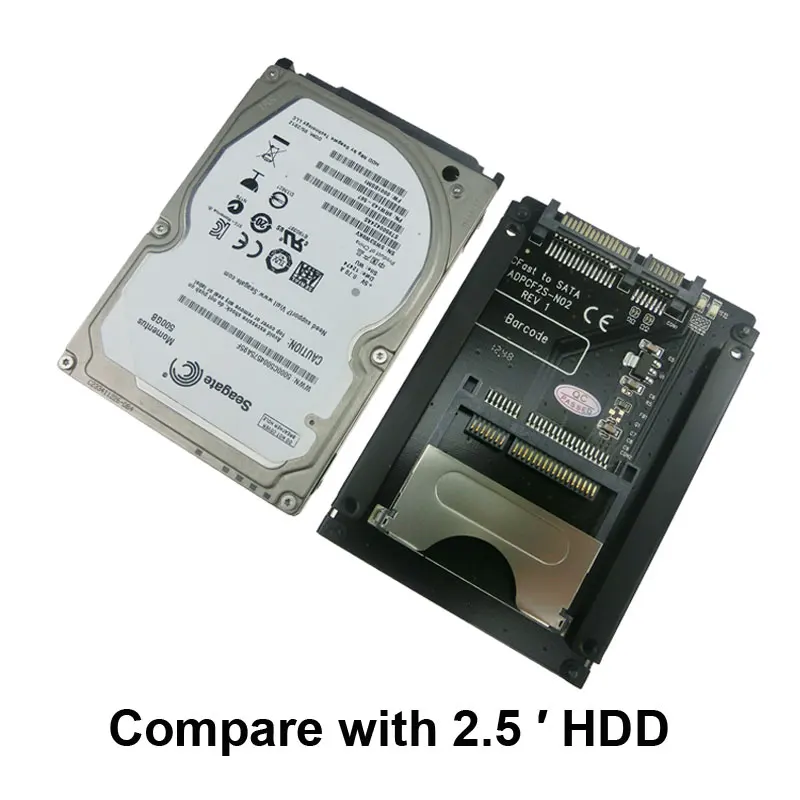 IT-GO 2 5 &quotSATA жесткий Dirve адаптер 22Pin SATA для CFast кард-ридер HDD ноутбука компьютера |