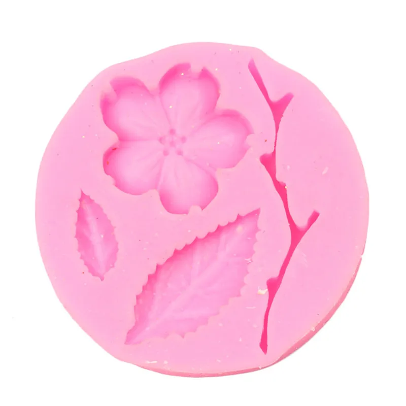 

5.3x5.3cm 3D Silicone Chocolate Cake Fondant Mould Baking Sugar craft Decorating Mold Tools helper for baking DIY