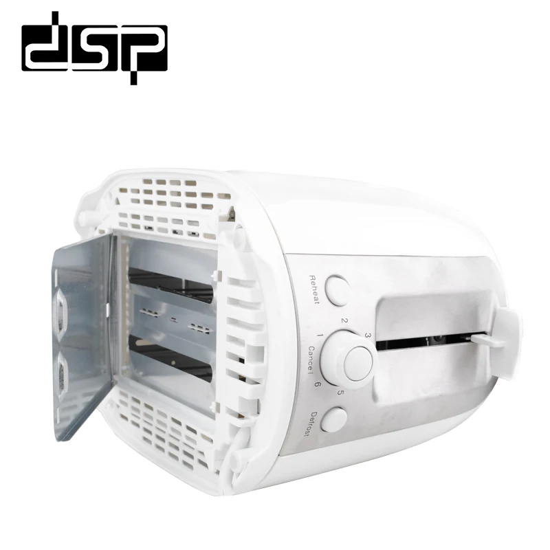 DSP KC2001 тостер 750 Вт хлебопечка 2 ломтика теплая нержавеющая сталь linerhome