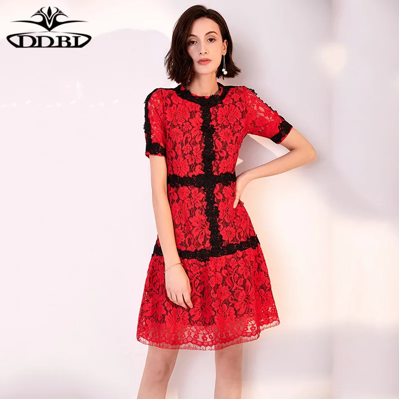 red lace dress plus size red lace dresses s to 7xl available red and pink colors  20180526