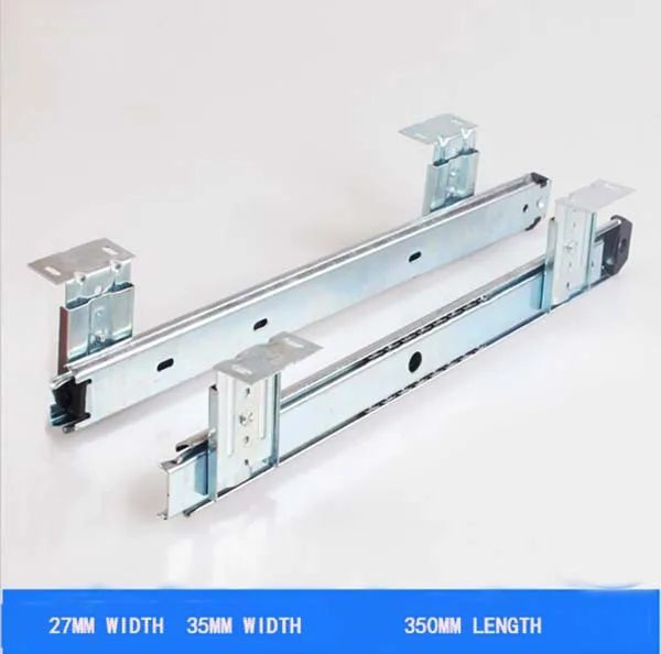 Computer desk keyboard tray track drawer slide rail crane rail slideway