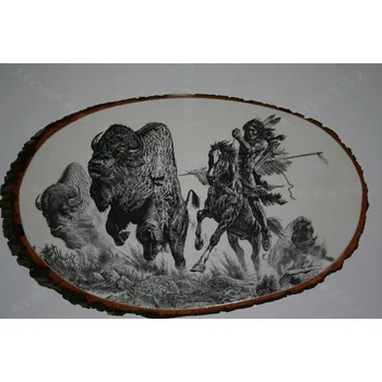 

5D Full Square Diy Diamond Painting Cross Stitch Indians,horse, Bison,DIY Diamond Embroidery Diamond Mosaic Decoration A482