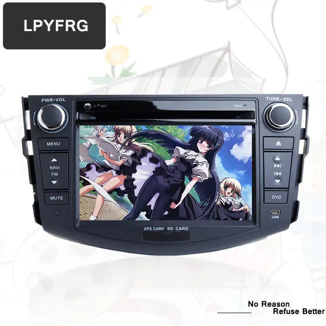 Top Car 2 din android GPS Navi For Toyota RAV4 2009 - 2012 autoradio navigation head unit multimedia 4Gb+64Gb Android 9.0 PX5 8-Core 4