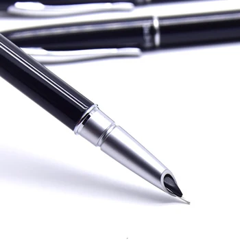 

Guoyi D038Ink Fountain pen Rotating ink-absorbing metal high-end business office gifts and corporate logo custom signature pen