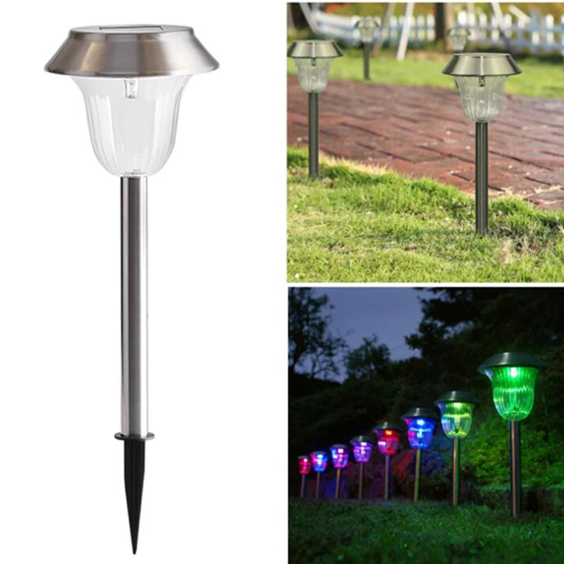 Solar Lamp Outdoor Waterproof Stainless Steel Lawn Light Landscape Lights LED Solar Lights for Garden Decoration Yard Lamp (9)