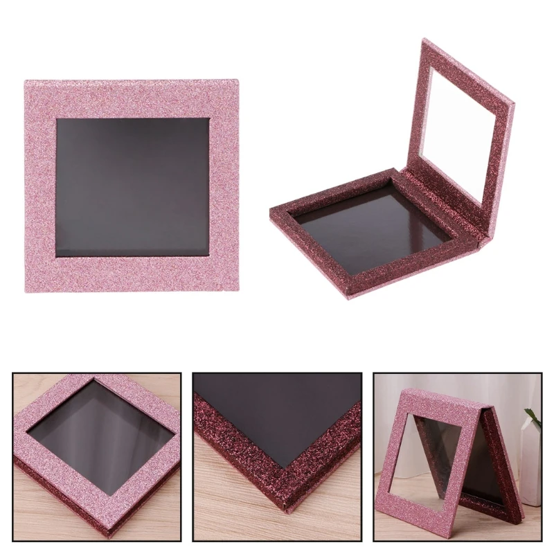 

Fish Scale Empty Magnetic Makeup Palette DIY Eyeshadow Concealer Case Holder