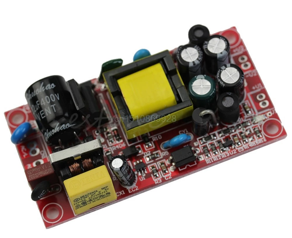 12V 1A/5V 1A AC-DC понижающий преобразователь двойная изоляция выходной модуль питания