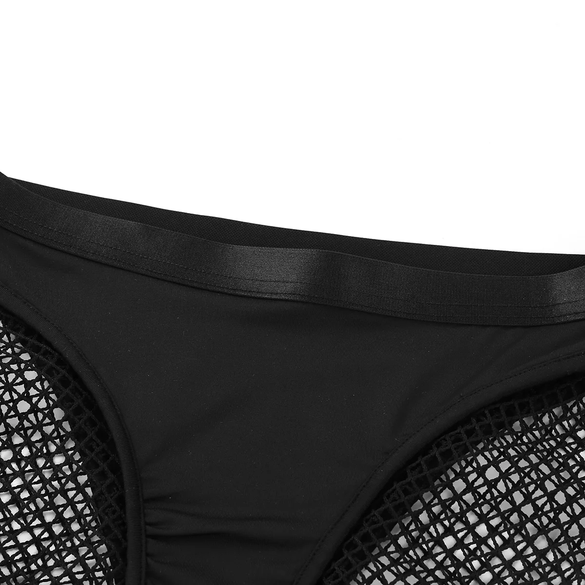 Сетчатые черные шорты женские летние сексуальные с высокой талией прозрачные ажурные с вырезом обтягивающие шорты рейверская Праздничная эластичные шорты