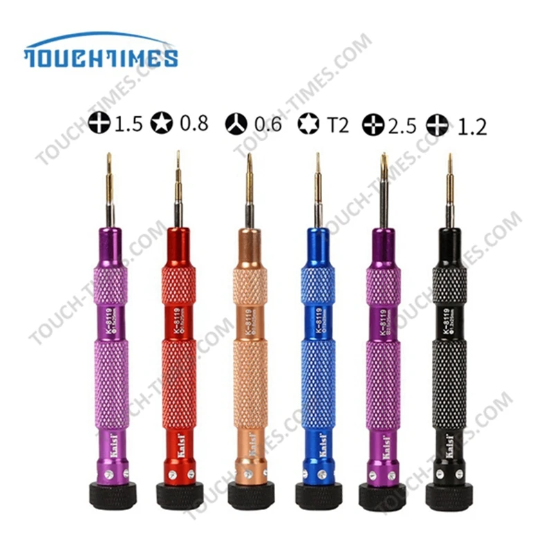 

PHONEFIX Professional 6 in 1 Mobile Phone Opening Screwdrivers Kit for iPhone 8 7 6 5 6 Plus Samsung Repair Hand Tools