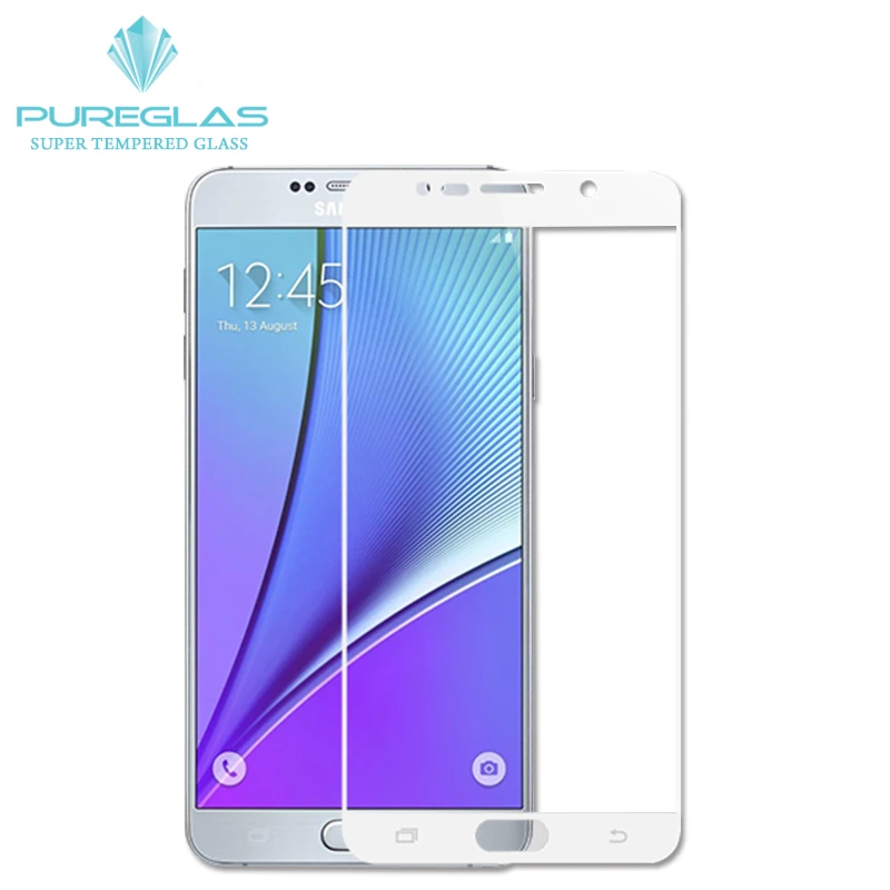 PureGlas 3D Full Cover Tempered Glass for Samsung Galaxy S6 S7 Phone Case Screen Protector | Мобильные телефоны и