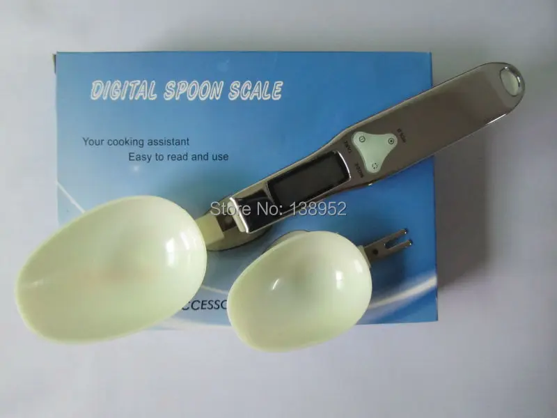 Buy . 500g/0.1g digital spoon scale with 2 Spoons