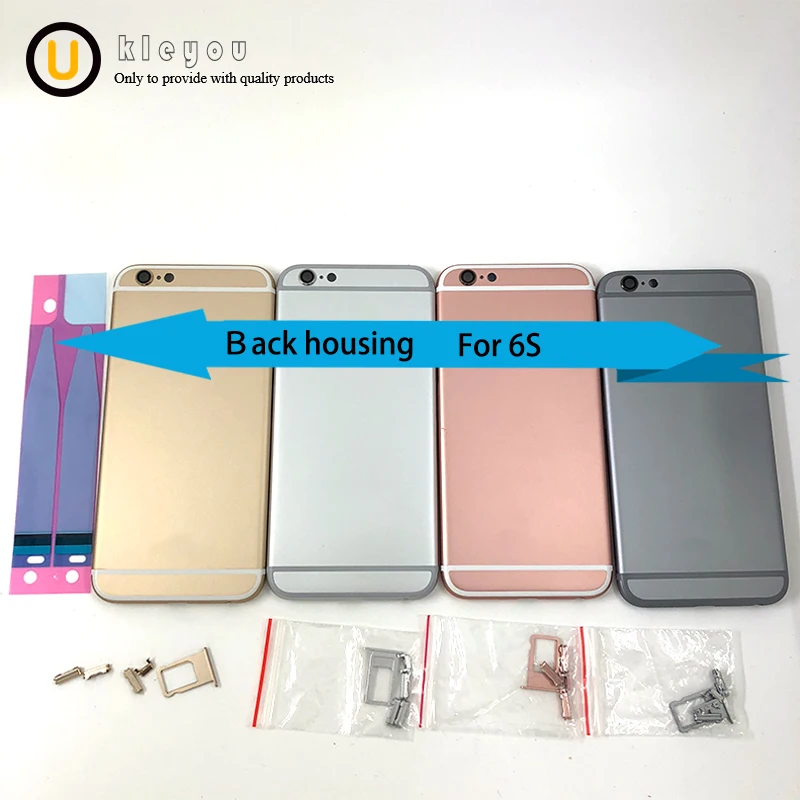 С логотипом 6g 6s корпус для iPhone 6 задняя крышка батарейного отсека дверь Чехол