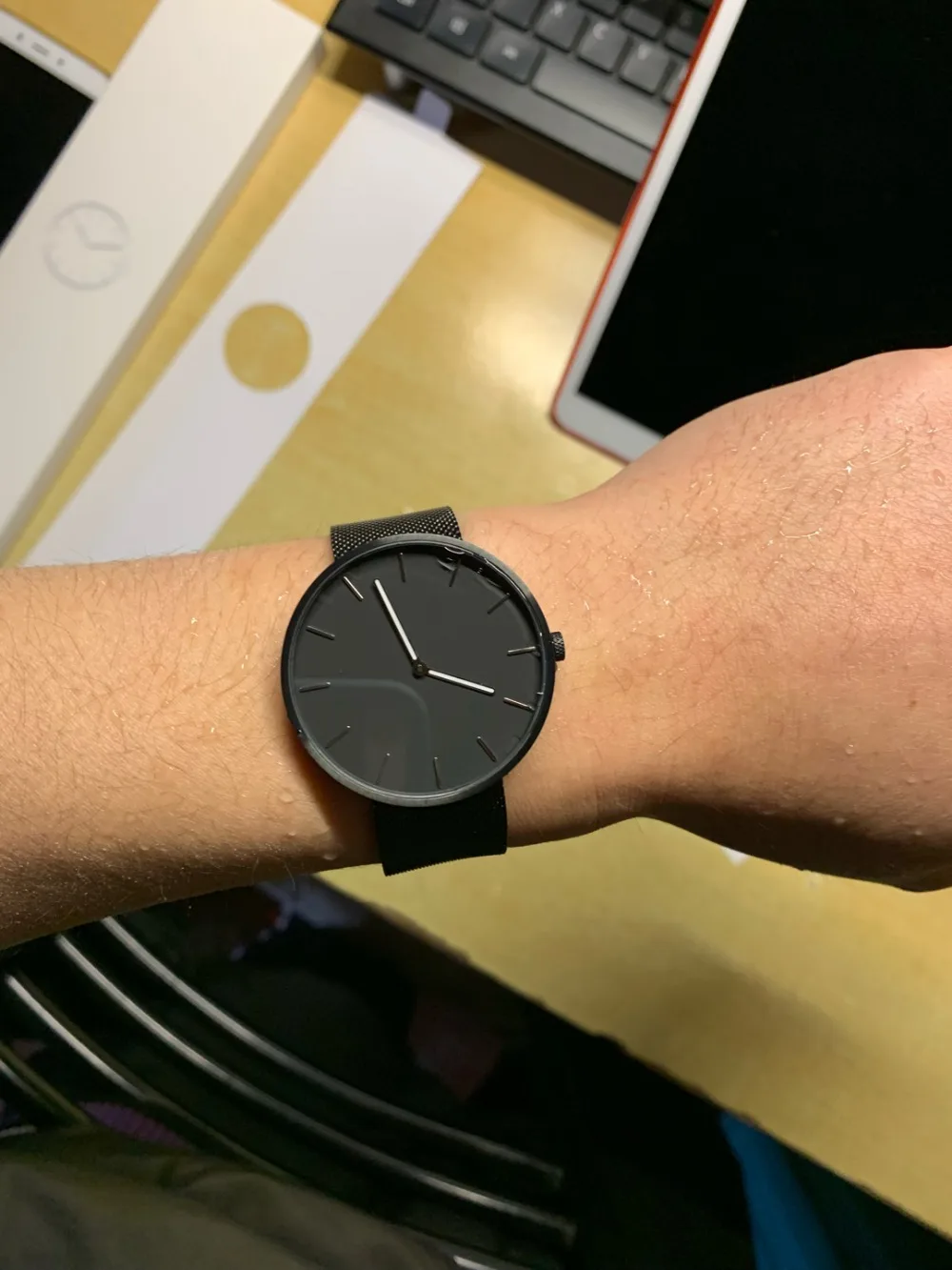 Xiaomi TwentySeventeen Аналоговые кварцевые наручные часы 39 мм светящиеся 3 АТМ водонепроницаемые Модные Элегантные смарт-пульт дистанционного управления Комплект