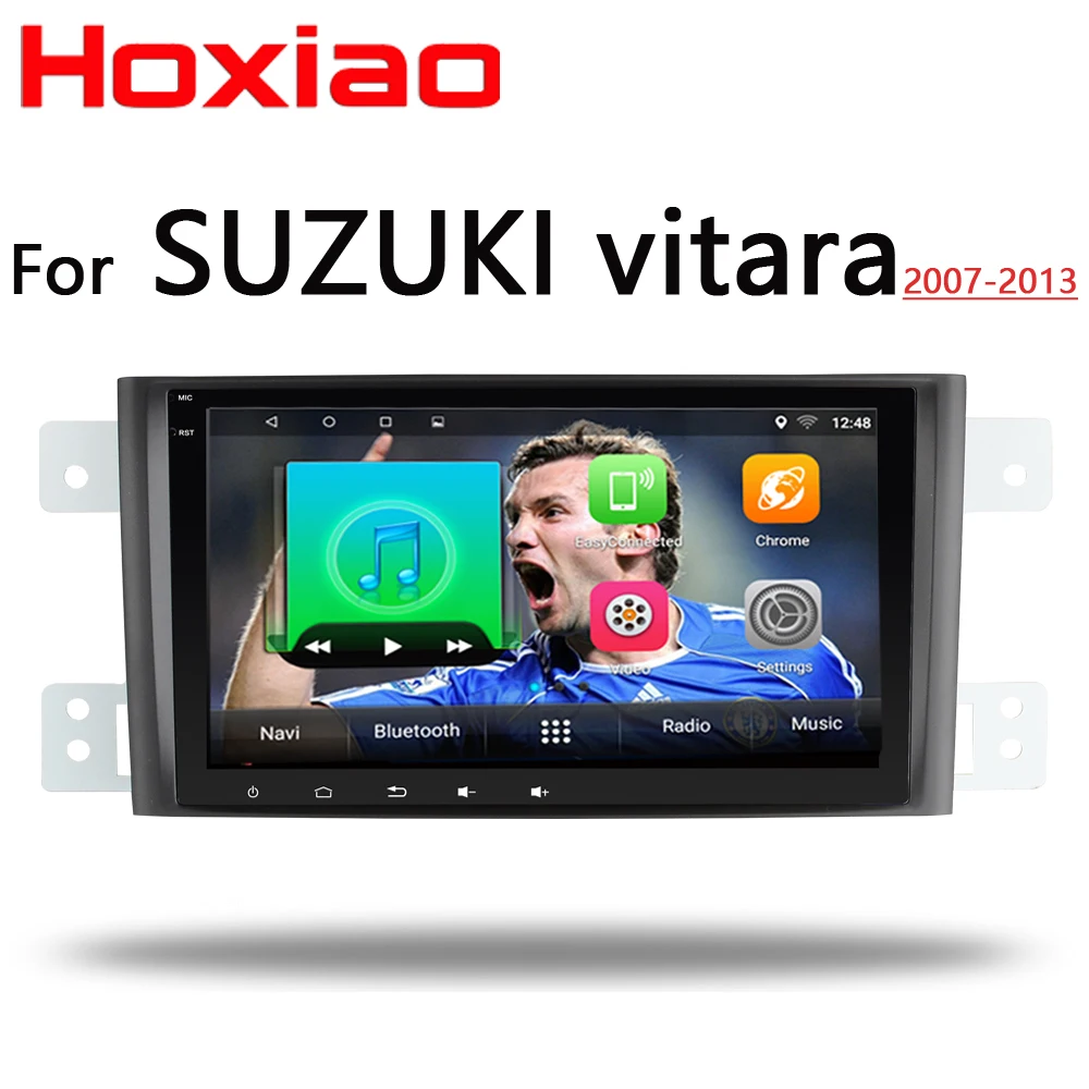 Автомобильный Android dvd плеер для Suzuki Grand Vitara Escudo JT 2007 2013 8 дюймов gps навигация Bluetooth WiFi