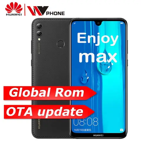 huawei max Enjoy max 64G snapdragon 660 Octa core Dual Front Rear Camera 7 12 inch 5000 mAh