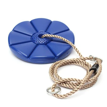 

Octagonal swing children outdoor sports fitness equipment disk plastic Swing Chair Baby 360 degrees rotary swing