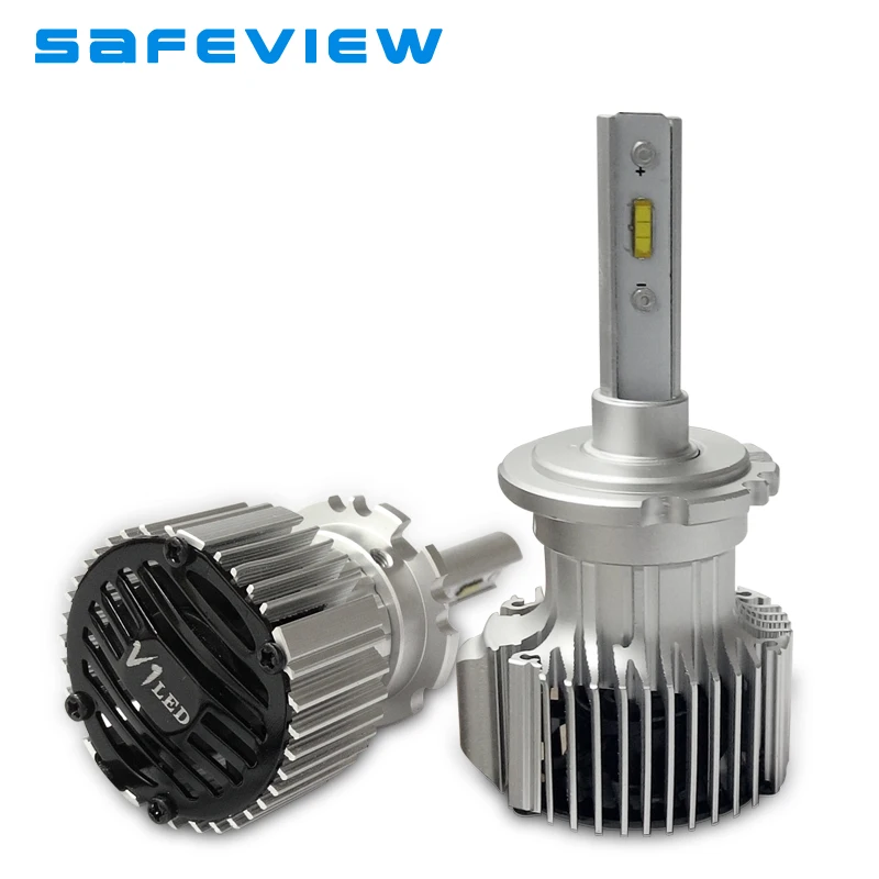

Safeview D1S LED Car Headlights Bulbs MINI Size D2S D2R D4S D4R Auto Led Light 36W D3S Auto Bulb Headlamp 6000K 12V 24V 4000LM