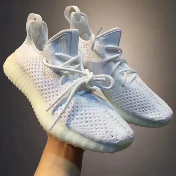 

Max Sosa 350v2 Pure white Running shoes for men Mesh (air Mesh) Low Sneakers kanye west Men Sport Shoes 350 Boost Shoes 2017