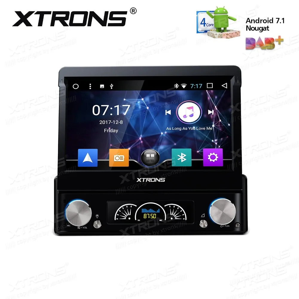 Top 7" Detachable Panel Design Android 7.1 OS One Din Car Multimedia 1 Din Car Radio Single Din Car DVD with Multiple EQ Adjustment 1