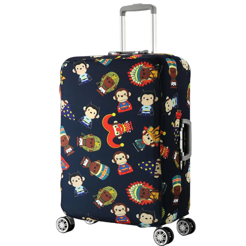Multi-stylethicle Дорожный чемодан защитный чехол на чемодан чехол дорожные аксессуары эластичный багажный пылезащитный чехол применяется к 18''-32'