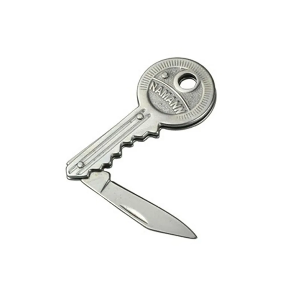 

2016 New Arrival Fashion Tools Multi-functional Knife Shaped Mini Keys Foldable Stainless Steel