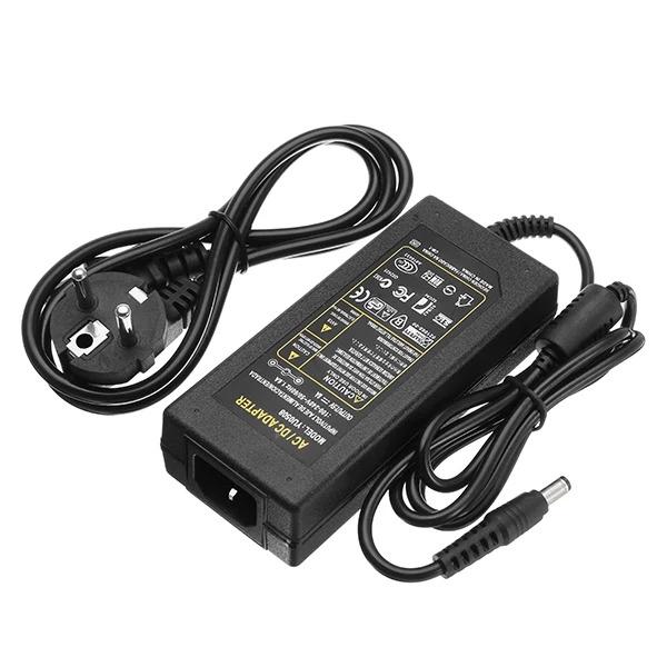 AC100-240V для DC5V, 40 Вт, 50 Вт, ручная сборка Питание адаптер трансформатор для Светодиодные ленты светло-штепсельная вилка европейского