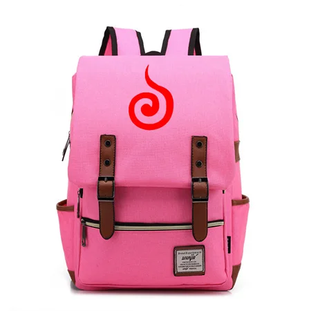 Наруто рюкзак индивидуальный аниме студент брезентовый школьный ранец модные для мужчин женщин Винтаж Путешествия Рюкзаки - Цвет: 17