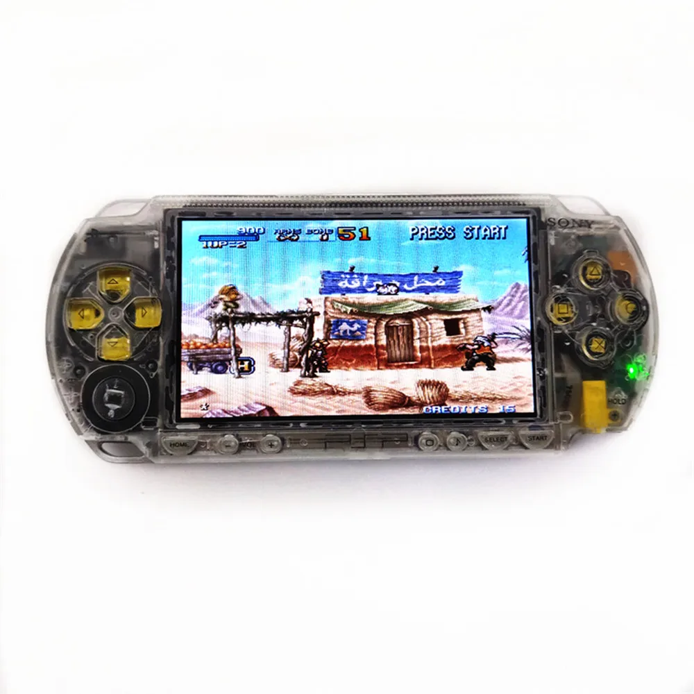 

Professionally Refurbished For Sony PSP-1000 PSP 1000 Handheld System Game Console - Clear White Console