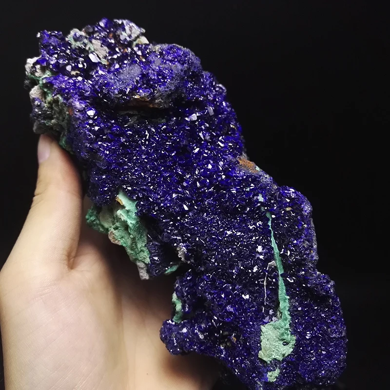 

1250g NATURAL Stones and Minerals malachite azurite crystal specimens ore A12 2