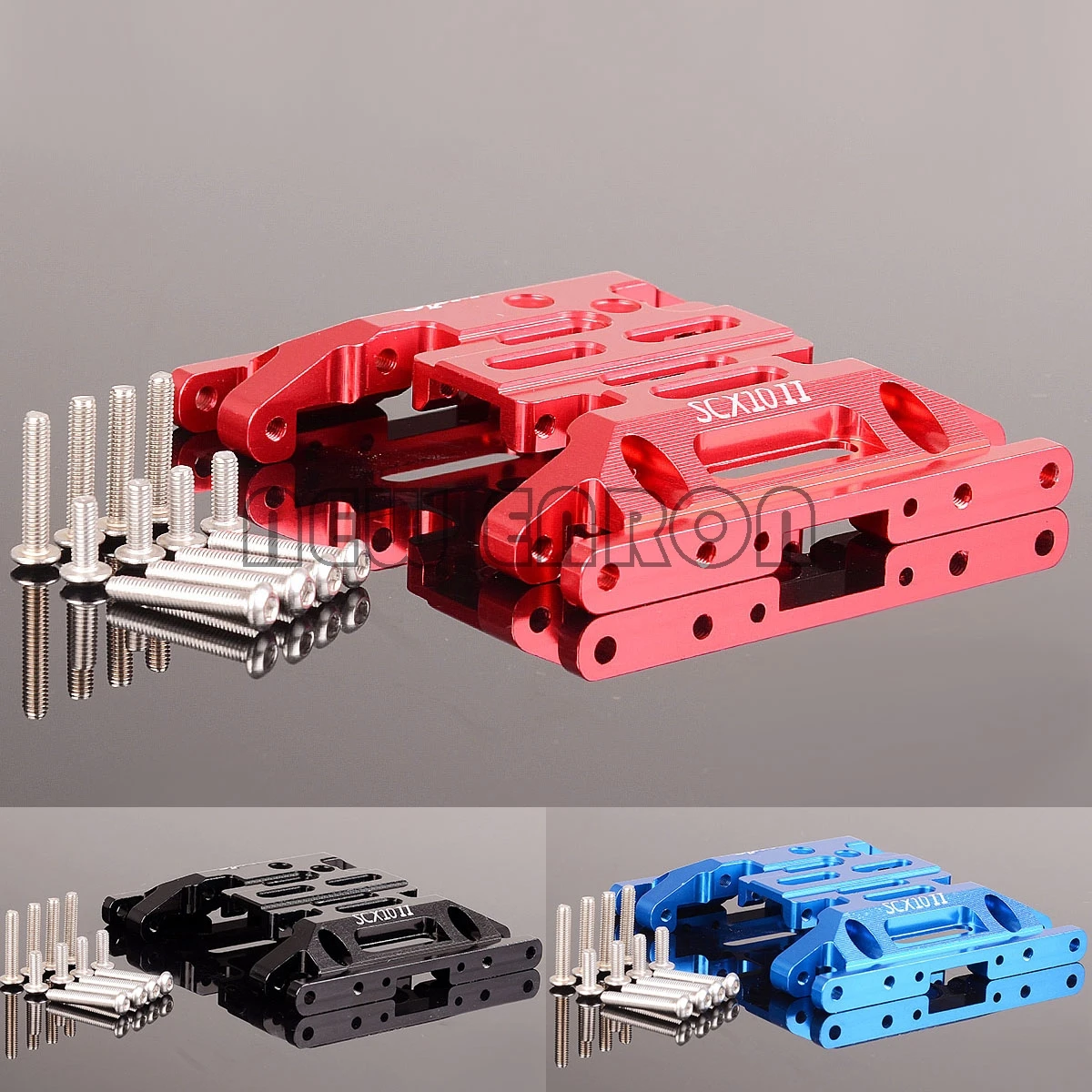 

NEW ENRON 1:10 Aluminum Center Skid Plate SCX2038B FOR RC 1/10 AXIAL SCX10 II 90046 90047 AX31379