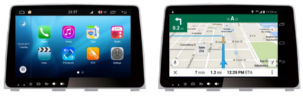 Top 9" HD Full Touch IPS LCD Screen Android 8 Core For Hyundai Sonata 2018~2019 Car Radio Stereo Audio Video GPS Navigation System 1