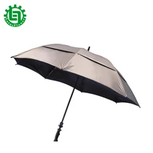 62 inch Brand New Double Golf Umbrella Automatic Umbrella Anti-UV Luxury Wide Windproof Business Men Golf Car Accessories