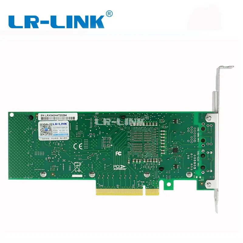 LR-LINK 9801BT 10Gb Ethernet RJ45 Lan Card PCI-Express x8 Network Card Network Adapter Server NIC Compatible Intel X540-T1