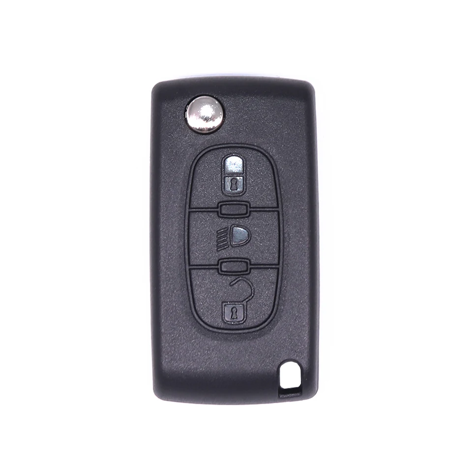 

3 Buttons Flip Remote Car Key Case Cover Shell Fob for Citroen C2 C3 C4 C5 C6 C8 CE0523 VA2 Blade