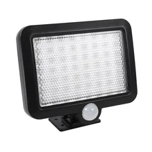 56 светодиодный водонепроницаемый luminaria лампа солнечного света PIR датчик движения Солнечный свет наружная лампа настенное освещение парки безопасности аварийный