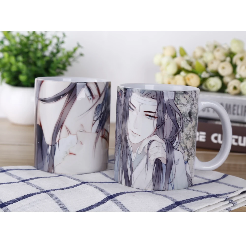 Аниме МО дао ЗУ Ши Вэй Wuxian Lan Wangji Косплей кружка ежедневный напиток Марка Кубок Грандмастер демонического культивирования подарок