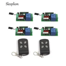 wireless relay 110v remote control switch,10A Relay 1CH Wireless RF Remote Control Switch 1 Transmitter+4 Receiver 315MHz 433MHz