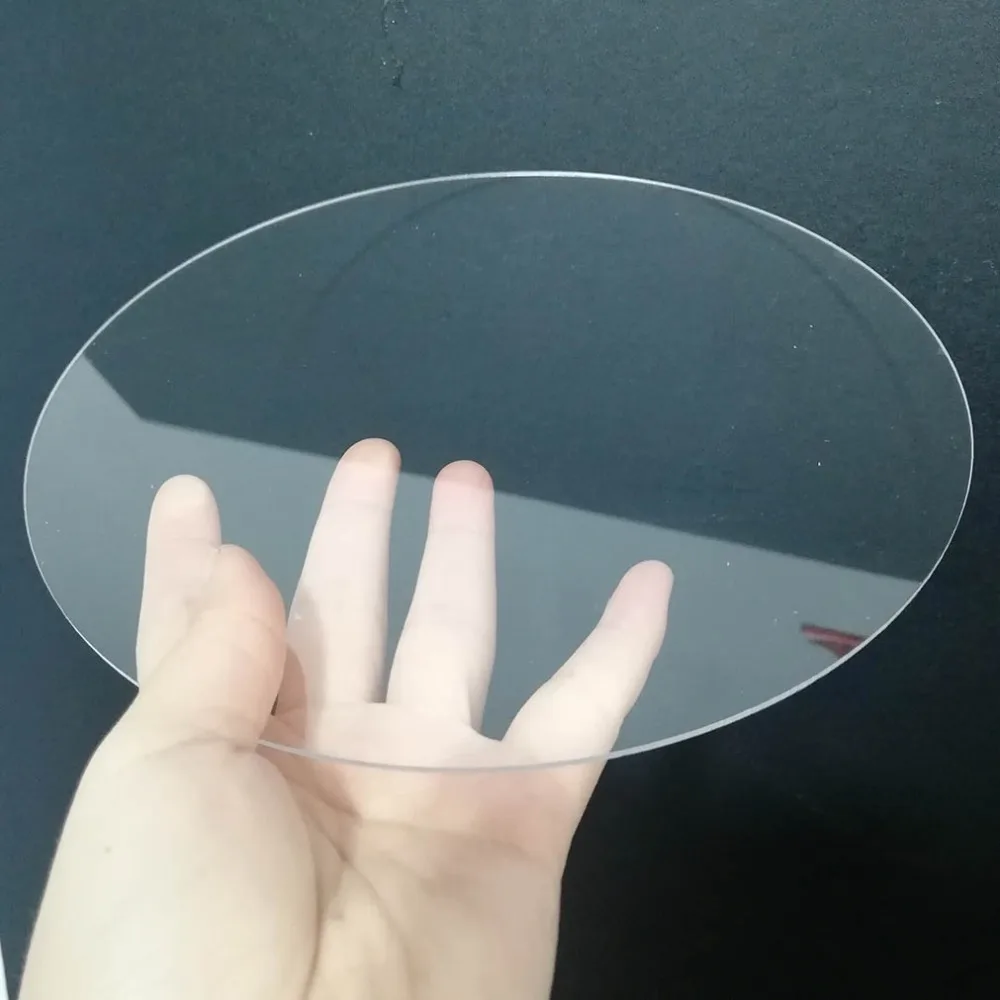 

5pcs Clear Acrylic Blank Transparent Disc Jewelry Art Acrylic Circle Round Shape, Laser Cut Key Chains, DIY Accessories